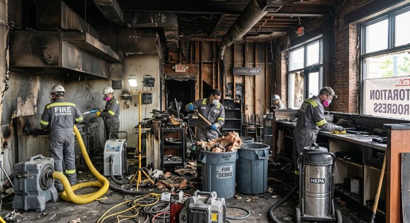 Commercial Fire Mitigation in Napa, CA