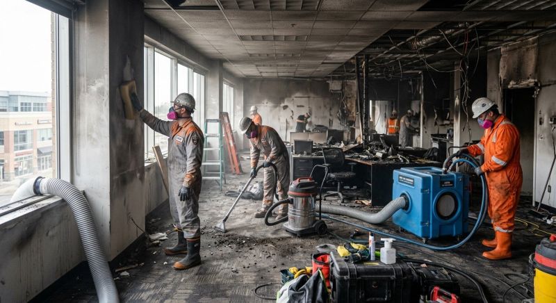 Commercial Fire Restoration in Austin, TX