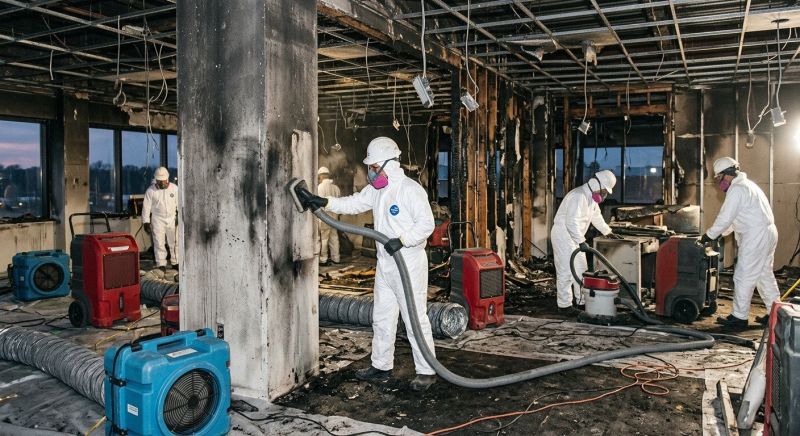 Commercial Fire Restoration in Austin, TX