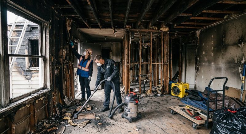 Fire Damage Cleaning in Santa Rosa, CA