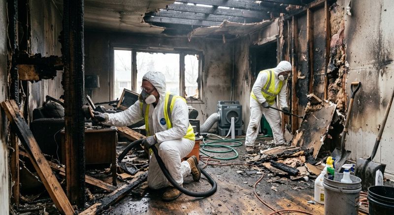 Fire Damage Cleaning in Mesa, AZ