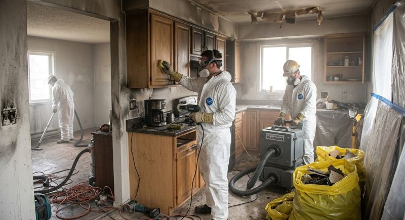 Residential Fire Restoration in Santa Rosa, CA