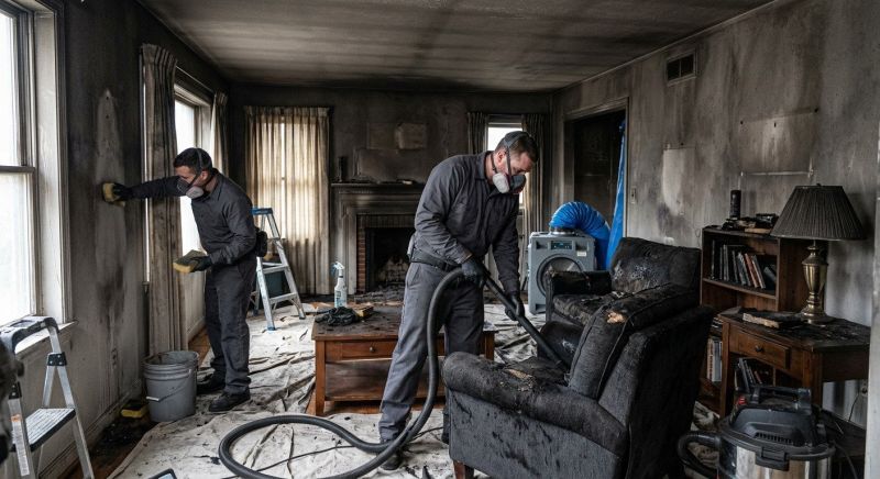 Smoke Damage Removal in Napa, CA
