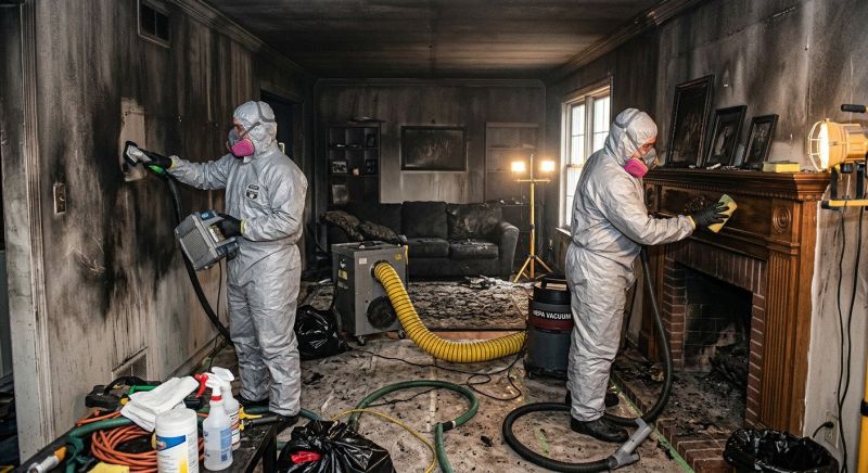 Soot Damage Cleanup in Fort Mill, SC