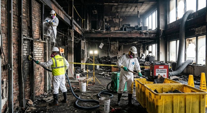 Commercial Fire Mitigation in Santa Rosa, CA